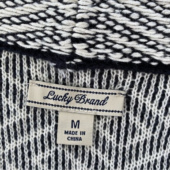 Lucky Brand open  cardigan in ๐ฏ cotton knit - Picture 7 of 8
